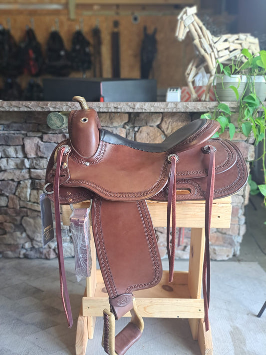 DP Saddlery Flex Fit Vario 2104 Midwest Western Saddle