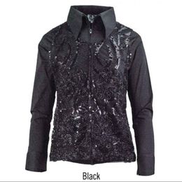 RHC Molly Sequin Lace Show Vests- XL