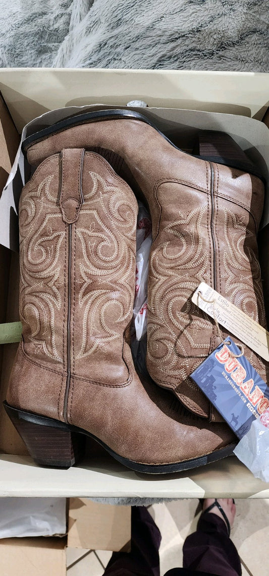 Crush by Durango Women's Scall-Upped Western Boot - Size 9.5M