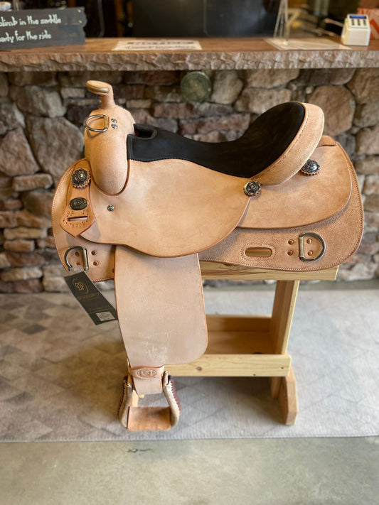 DP Saddlery Trainer Roughout - Available in 15.5", 16" and 16.5" Seat